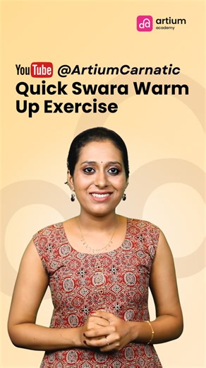 Looking for a quick Carnatic vocal warm-up exercise? Here’s a simple swara exercise you can start right away! This short pattern strengthens your voice, sharpens swara recognition, and improves control while singing. Whether you’re a beginner or an advanced learner, it’s a must-have in your daily practice routine. Save this for your daily practice, and don’t forget to subscribe to our channel, Artium Carnatic, for online Carnatic music lessons and everything related to Carnatic music. Keywords: 