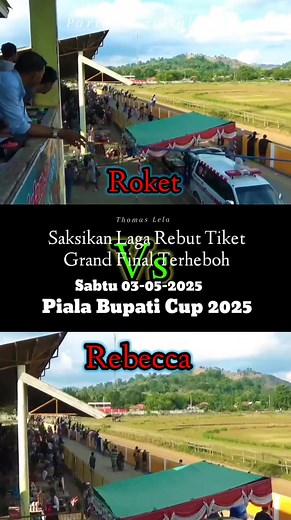 113 reactions · 21 shares | Roket Vs Rebecca Rebut Tiket Grand Final (03-05-2025) #Kudapacu #Pacuankufa #Heboh #Realsfyp #Sorotan #Semuaotang #Fbpro #Meta #Trending #Pordasi #Vital #Kudatercepat #Racinghorse | Irwan Irwan | Facebook