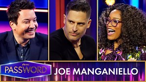 Joe Manganiello Shoots The Moon in a round of Password! | The Tonight Show Starring Jimmy Fallon