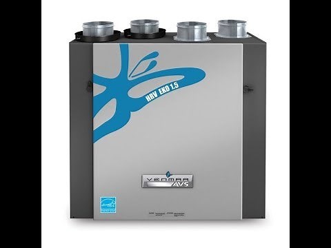 How to clean a Venmar EKO 1.5 HRV ERV