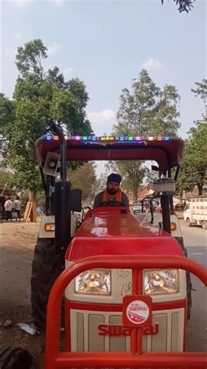 Swaraj 855 led light modified 🚜 Swaraj Tractar led light decoration 🧐💸