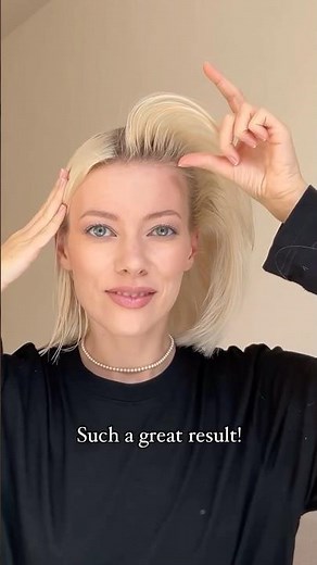 How To Blow Dry Short Hair For Lots Of Volume