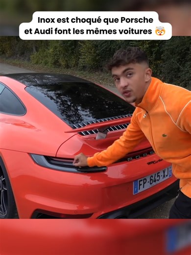 Inox apprend que Porsche et Audi appartiennent à Volkswagen #voiture #gmk #inoxtag #porsche