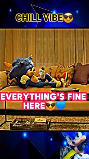 SONIC'S PERFECT DAY OFF 🛌🍷💥|CHILL vibes edit🔥|#shorts #youtubeshorts #explore #sonic #anime #marvel
