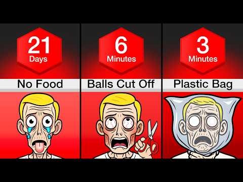 Comparison: How Quickly Does ___ Kill You?