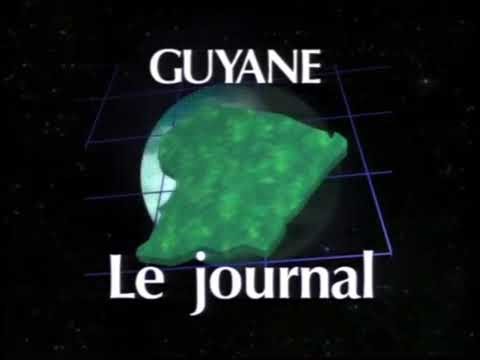 RFO Guyane Le journal Intro 1996-1997
