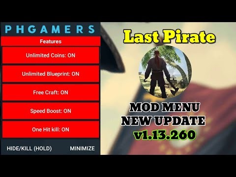 Last Pirate Survival Island v1.13.260 MOD APK Menu/Unlimited Money/God Mode