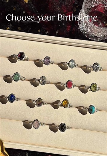 Choose your Birthstone 𐙚⋆°｡⋆♡ #handmadejewelry #resinjewelry #ring #birthstone #viral
