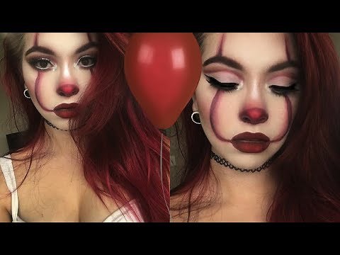 IT Girl! | Sexy Pennywise Halloween Makeup Tutorial