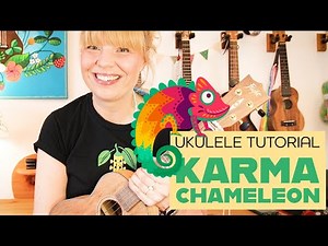 Easy Ukulele lernen #27: Karma Chameleon (Culture Club)