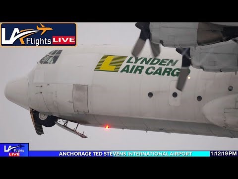 🔴LIVE DAY 3 FREEZING TEMPS at Anchorage Ted Stevens International Airport!