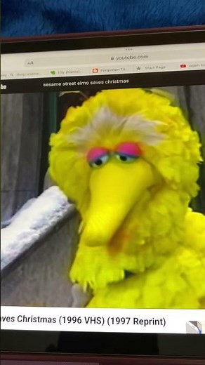 Sesame Street Big Bird Crying