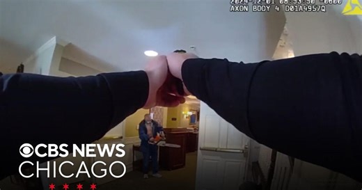 Body camera video shows police fatally shoot chainsaw-wielding man inside senior living facility