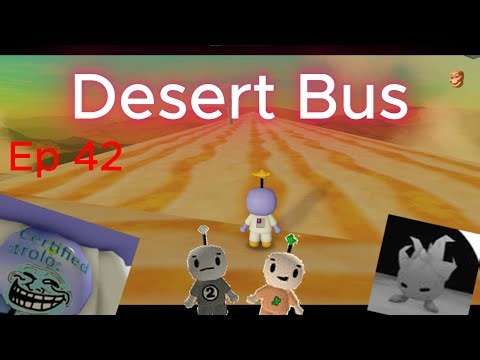 Kaizo Robot 64 - Ep 42 = Desert Bus +Monochrome Skin/Grilled Grest Skin/Trolo Pin/Token 1+