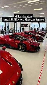 14 Ferrari SP3 Daytonas in one place. ‪@millermotorcars‬ meet didn’t disappoint.