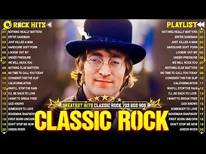 The Beatles, Nirvana, ACDC, Queen, Bon Jovi, Scorpions, Guns N Roses 🔥 Best Classic Rock Of 70 80s