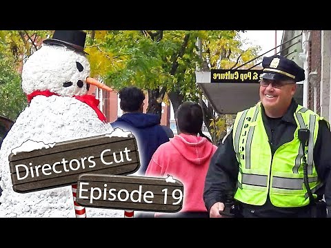 Scary Snowman Prank - Try Not To Laugh Challenge - Directors Cut