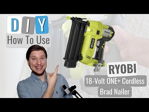DIY: How to Use the RYOBI Brad Nailer