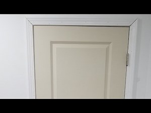 DIY How to install and custom cut prehung door