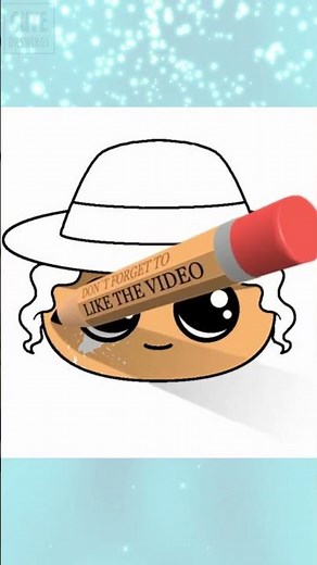 Cute & Easy! Michael Jackson Face Drawing Tutorial for Fun! 😍🎨 #MichaelJackson #Drawing #EasyArt