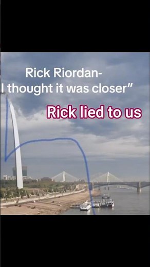 Percy's jump from the Gateway Arch was NOT realistic 💀#PercyJackson #TheLightning Thief#GatewayArch