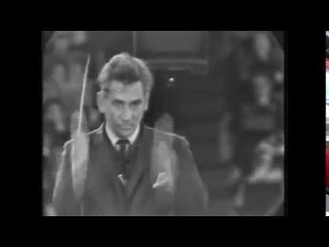 Bernstein Conducts Overture to Candide, New York Philharmonic