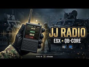 [ESX/QB] RADIO SCRIPT FOR FIVEM! 📱