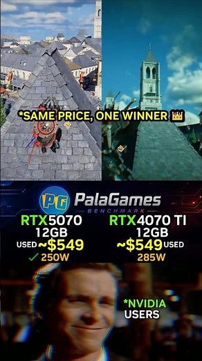 RTX 5070 vs RTX 4070 Ti — SAME PRICE, ONE WINNER! 🤔 2K Cinematic Benchmarks