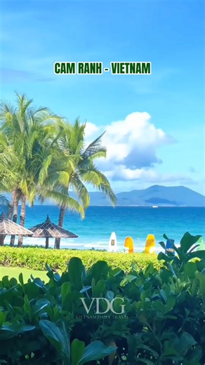 Vietnam Daily Travel on Instagram: "🏖️ Cam Ranh – Vietnam’s Hidden Coastal Gem 🇻🇳✨ Pristine beaches, crystal-clear waters, and peaceful vibes await you in Cam Ranh. 🌊🌴 Perfect for sunbathing, water sports, or simply escaping the crowd — a true slice of paradise! ☀️💛 #reels #vietnamtourisme #vietnamitinerary #travelasia #backpackingvietnam #vietnamdailytravel #travelvietnam #vietnamtrip #vietnamtourism"