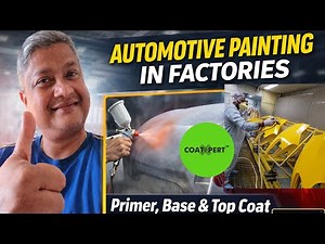 Inside an Automotive Paint Factory: Primer, Base & Clear Coat Explained | CoatXpert