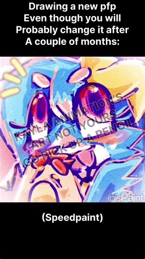 New pfp ig yah. #ibispaintx #oc #art #newpfp #knackps4