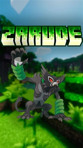 🔥La forma MÁS FÁCIL de conseguir ZARUDE en Cobblemon 🤩 #pokemon #minecraft #cobblemon