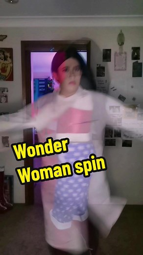 Incredible Wonder Woman Spin Performance