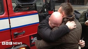 Protest as 10 London fire stations shut down