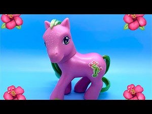2004 Hasbro MLP My Little Pony G3 Friendship Ball Sparkle Pony DESERT BLOSSOM