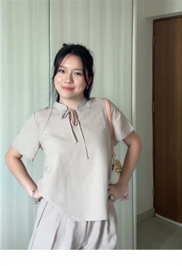 Stylish Chang Cheongsam Top and Ava Shorts for Summer