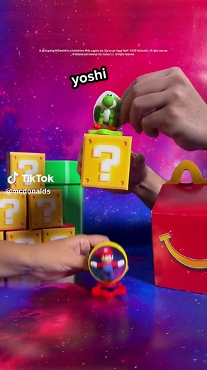 Super Mario Galaxy Movie Happy Meal - In Theaters April 1st!