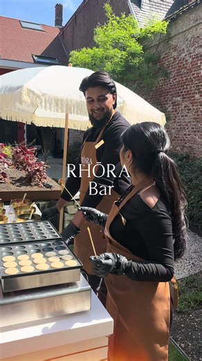Eerste private event met Rhora Bar in Gent: poffertjes & dessertbar