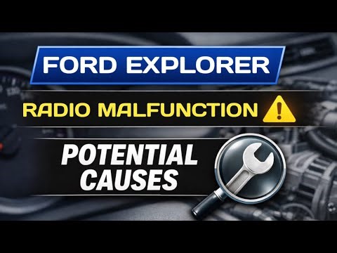 Ford Explorer Radio Malfunction – Potential Problems Explained