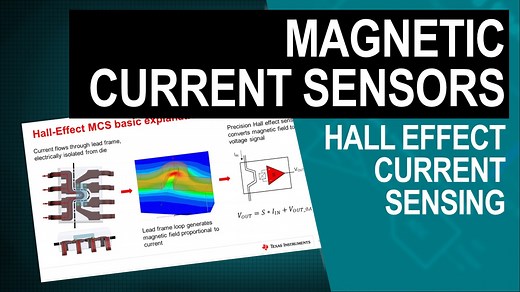 Hall-effect current sensing | Video | TI.com