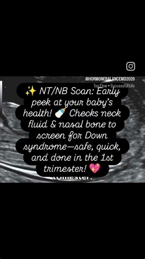 nt/nb scan for baby 1 health checkup#first trimester check