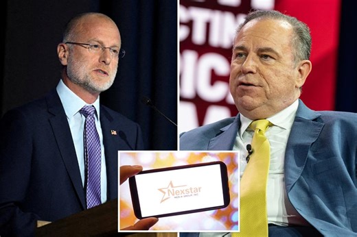 Exclusive | Controversial merger of local-TV giants sparks unusual clash between FCC chair, Newsmax CEO