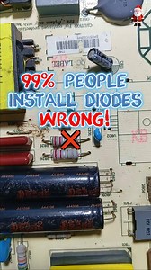 184K views · 1.4K reactions | This One Diode Mistake Can Destroy Your Circuit  #fblifestyle #ElectronicsRepair #PCBTips | Tronic kingdom | Facebook