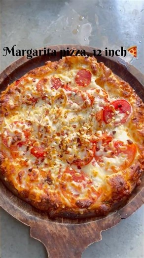 Margherita pizza 12 inch pizza 🍕 ￼#youtube #pizza #pizzapie #pizzalover #food #foodie #cooking
