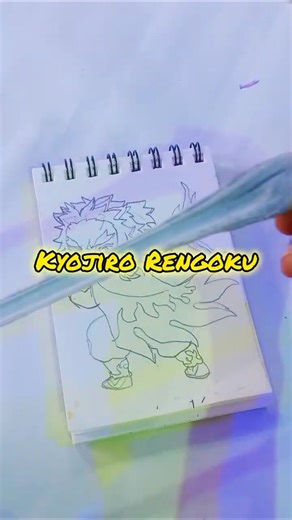 Rengoku Drawing In Chibi Form🔥🔥 #demonslayer #Chibi #rengoki