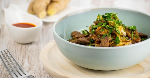 Moo Shu Beef Stir Fry - Slender Kitchen