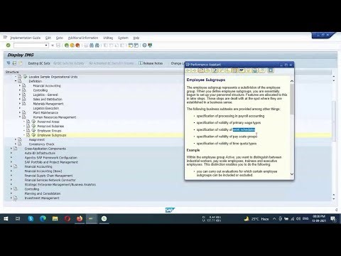 Sap HR Day 14 session