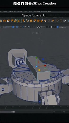 This Robot Model Took Hours to Perfect #3dmodeling #behindthescenes #blender