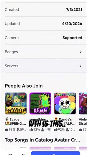i tried to join my private catalog avatar server and it said this..