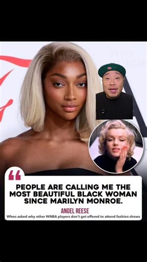 Is Angel Reese the most beautiful black woman since Marilyn Monroe? | Dante Chang